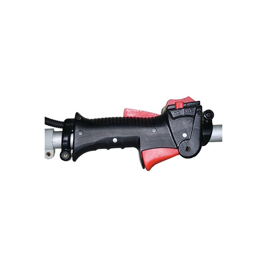 Poignée complète adaptable pour débroussailleuse, s'adapte sur un tube transmission avec un Ø: de 26mm - Équipé d'un bouton ON/O