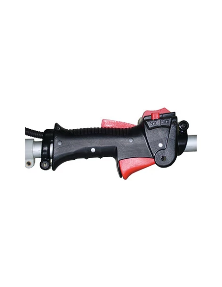 Poignée complète adaptable pour débroussailleuse, s'adapte sur un tube transmission avec un Ø: de 26mm - Équipé d'un bouton ON/O