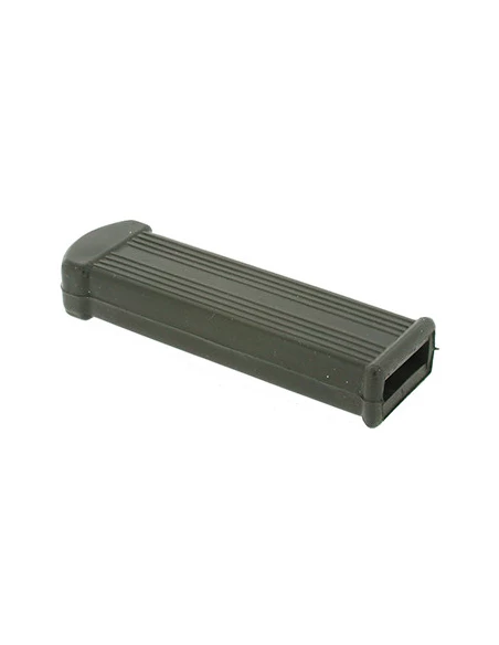 Poignée plate en plastique adaptable - Dimension: 25 x 8mm - L: 105mm