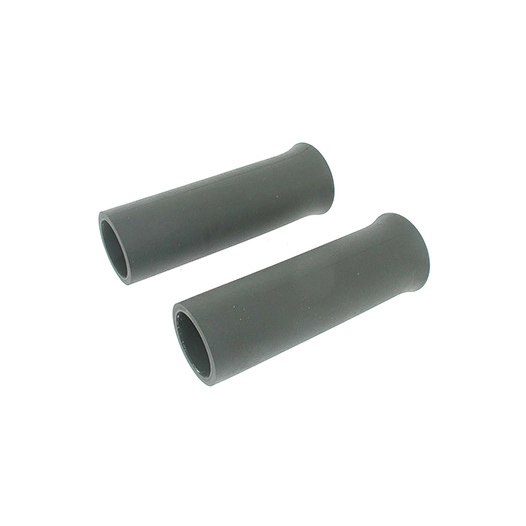 Lot de 2 poignées caoutchouc - Ø int: 25mm