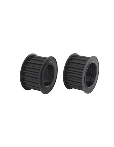 Poulie crantée 20 dents pour CASTELGARDEN modèle TC122 et STIGA - H: 31mm, Ø: ext: 55mm, Ø int: 31/35mm. Remplace origine: 25601
