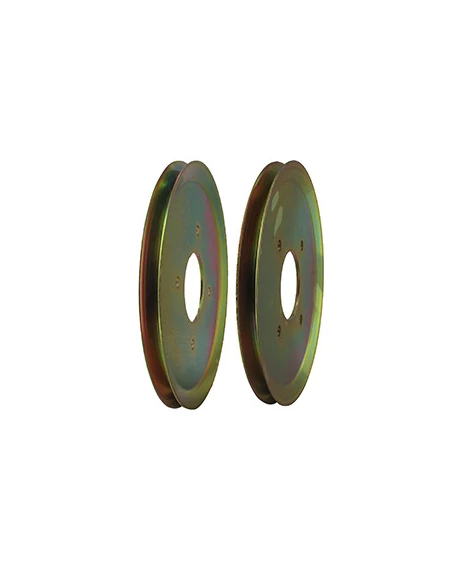 Poulie d'entraînement de roue adaptable pour SCAG modèles 36'', 48'', 52'' & 61'' - H: 12,7mm, Ø: ext:203,2mm, Ø int: 57,15mm. R