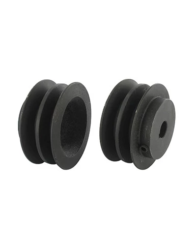 Poulie double adaptable pour SCAG modèles 36'', 48'', 60'' et 72'' - H: 25,4mm, Ø: ext: 82,55mm, Ø int: 15,87mm. Remplace origin