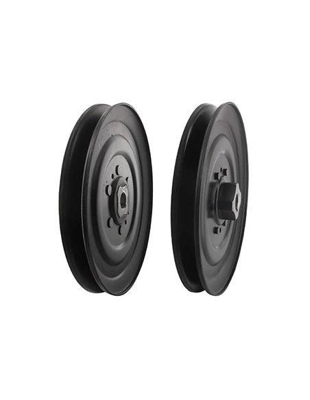 Poulie à moyeu claveté adaptable pour SCAG - H: 25,4mm, Ø: ext: 194mm, Ø int: 15,87mm. Remplace origine: 48197