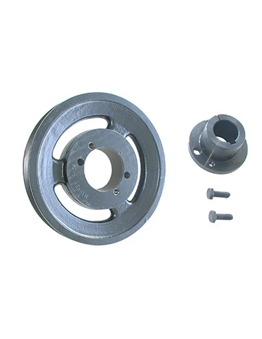 Poulie avec moyeu adaptable pour SCAG - H: 30,16mm, Ø: ext: 146mm, Ø int: 27mm. Remplace origine: 48127, 48924