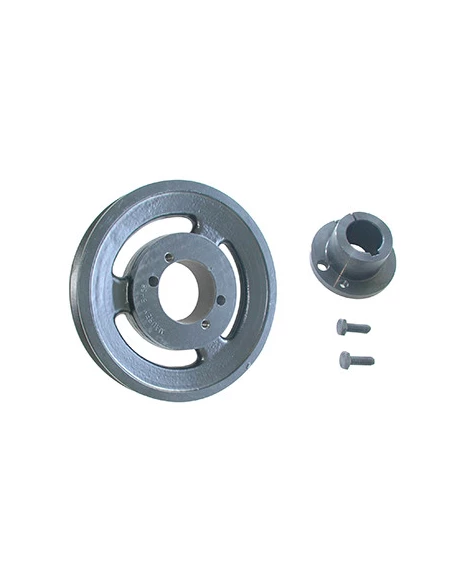 Poulie avec moyeu adaptable pour SCAG - H: 30,16mm, Ø: ext: 146mm, Ø int: 27mm. Remplace origine: 48127, 48924