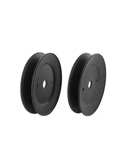 Poulie de Palier à alésage: dentelé adaptable sur AYP- ROPER pour coupes 36'' et 46'' - H: 22,2mm, Ø: ext: 116mm. Remplace origi