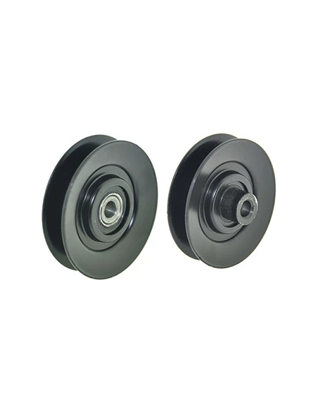 Poulie à gorge en V sur roulement adaptable pour AYP ROPER, HUSQVARNA. Remplace origine: 139123, 532139123 - Ø: ext: 76mm, Ø int