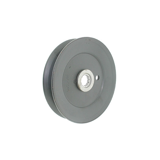 Poulie simple de Palier adaptable pour MTD série 600 - H: 25,4mm, Ø int: 15,9mm, Ø: ext: 127mm. Remplace origine: 756-0969, 956-