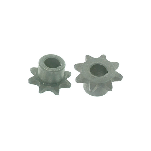 Pignon 8 dents à moyeu déporté pour chaîne de type C41 adaptable pour MTD. Remplace origine: 748-0852.