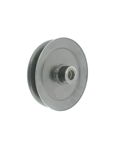 Poulie pour palier de Lame adaptable pour MURRAY. Remplace origine: 91769, 91943.Ø: ext:133mm, Ø: int:19,05mm dentelé.