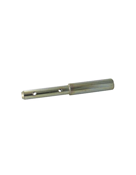 Axe d'attelage adaptable Longueur:180mm (90+90mm) Ø axe: 25/19mm. Distance trou à trou: 57mm.