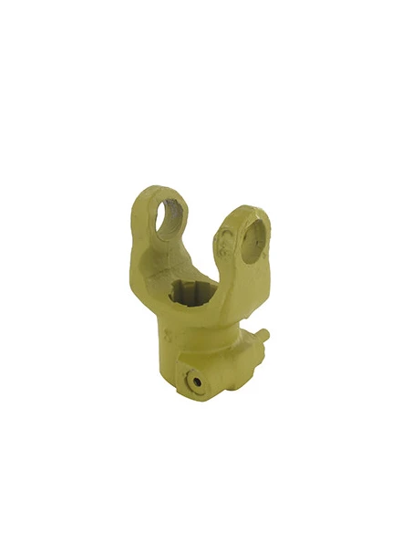 Mâchoire d'accouplement pour croisillon de 23,8 X 61,2mm. 6 cannelures 1'' 3/8.