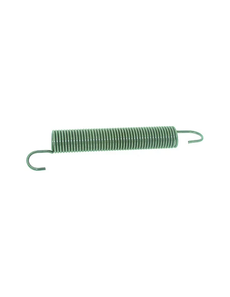 Ressort de tension de courroie de Lame adaptable MURRAY. Remplace origine: 20682, 165 B5324X 58. L: 122mm, Ø: 16mm.
