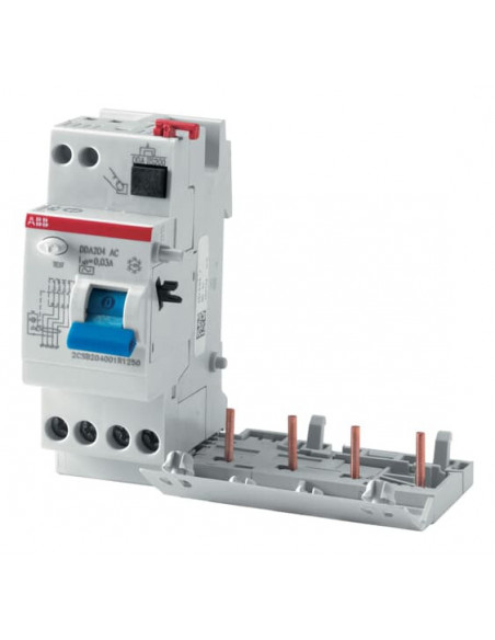 Bloc Différentiel ABB DDA204 Protection différentielle 40A 300mA AC - ABB