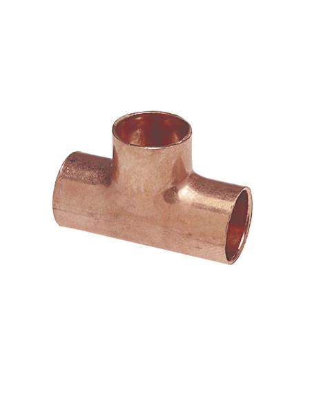 Té cuivre FF à braser 3/8 - Connex Bänninger