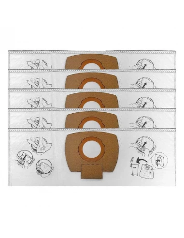sac filtre en tissu (x5)