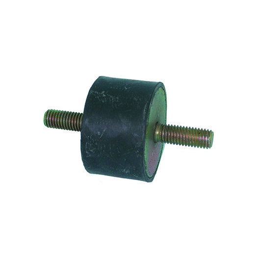 Silent bloc universel mâle/mâle - Ø: 50mm - Longueur: 30mm, Filet: M10 - Longueur filet: 27mm