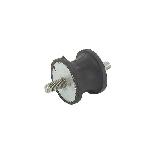Silent bloc universel modèle Diabolo - Ø: 40mm, L: 30mm, Filet: M8, Longueur filet: 22,5mm.