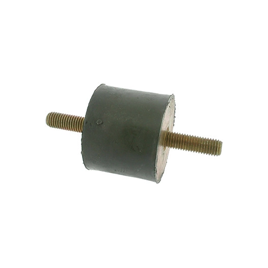 Silent bloc universel mâle/mâle - Ø: 65mm - Longueur: 50mm, Filet: M12 - Longueur filet: 37mm