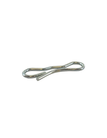Epingle papillon pour axes de diamètres 11 à 12,7mm. Longueur 48mm.