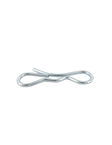 Epingle papillon pour axes de diamètres 11 à 12,7mm. Longueur 70mm. Remplace origine ARIENS 194209 - HUSQVARNA 532194209.