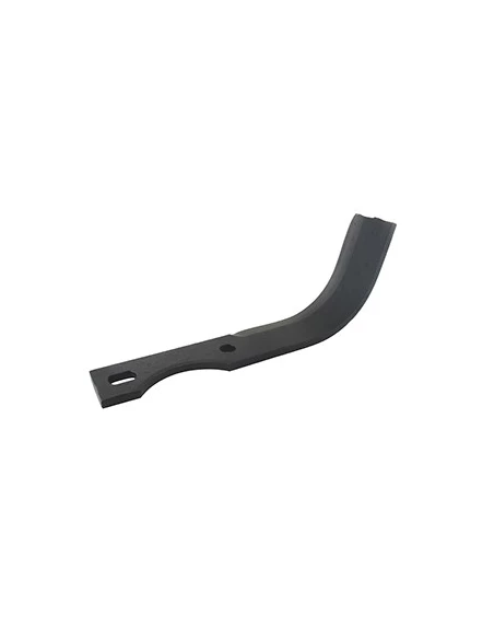 Couteau de fraise gauche adaptable motobineuse AGRIA modèle 7700 GLOBAL - BENASSI modèle AL-75/3/9. L: 220mm, alésage Ø 10,5mm,