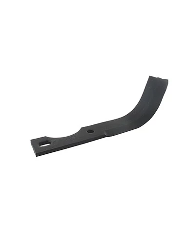 Couteau de fraise droit adaptable motobineuse AGRIA modèle 7700 GLOBAL - BENASSI modèle AL-75/3/9. L: 220mm, alésage Ø 10,5mm, e