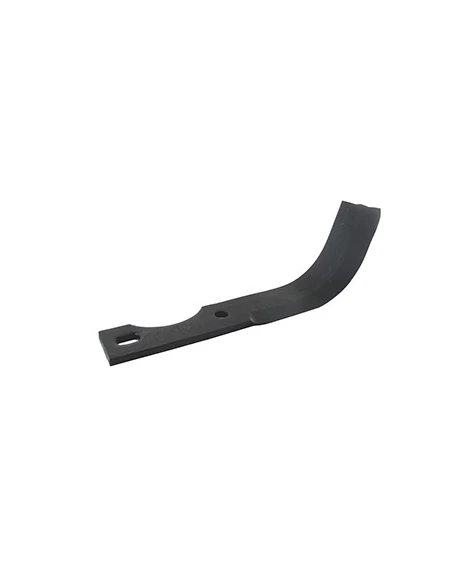 Couteau de fraise droit adaptable motobineuse AGRIA modèle 7700 GLOBAL - BENASSI modèle AL-75/3/9. L: 220mm, alésage Ø 10,5mm, e
