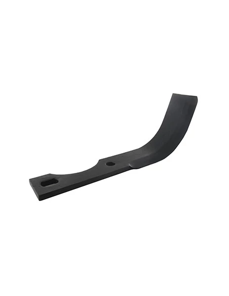 Couteau de fraise droit adaptable motobineuse AGRIA modèle 7700-M - PASQUALI modèle FRESA-532. L: 210mm, alésage Ø 10,5mm, entra