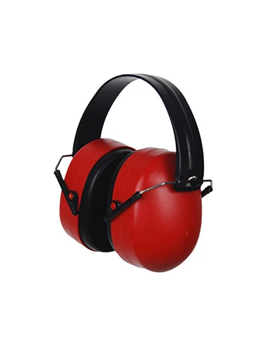 Casque anti-bruit (26dB) professionnel avec monture réglable. Norme EN352-1.
