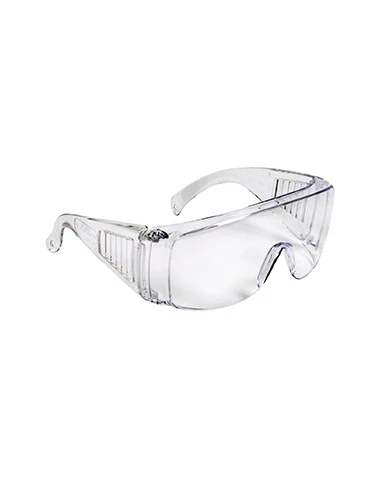 Lunettes de protection, modèle professionnel. Norme EN166 F. Produit livré avec cravate cross marketing lorsque commandées en UC