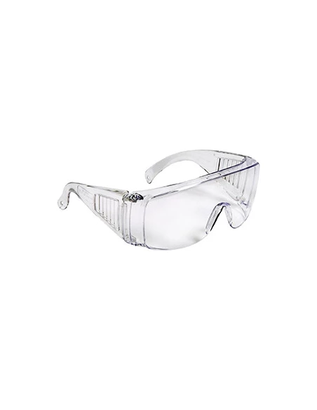 Lunettes de protection, modèle professionnel. Norme EN166 F. Produit livré avec cravate cross marketing lorsque commandées en UC