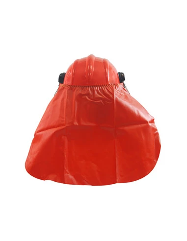 Protège nuque en PVC pour casque bucheronnage 9102348 (vendu sans casque).