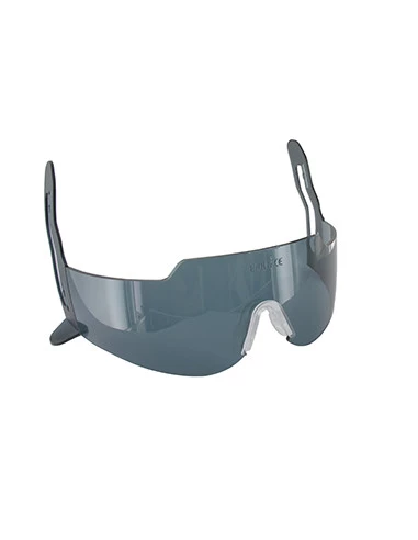 Lunettes de sécurité rétractables, intégrées et teintées pour casque forestier 9102360 et casque d'élagage 9102370. Norme EN166