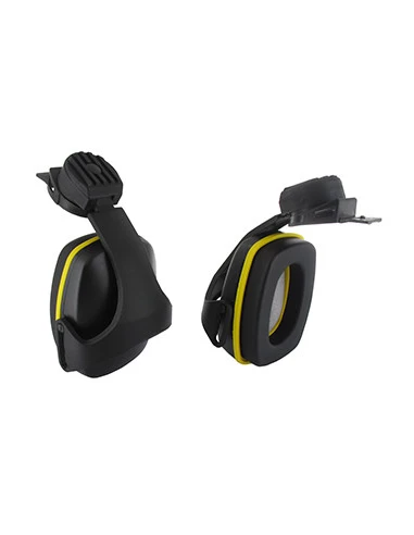 Casque anti-bruit avec étrier plastique de rechange pour nos casques 9102360 et 9102370. Niveau de protection: 26dB.