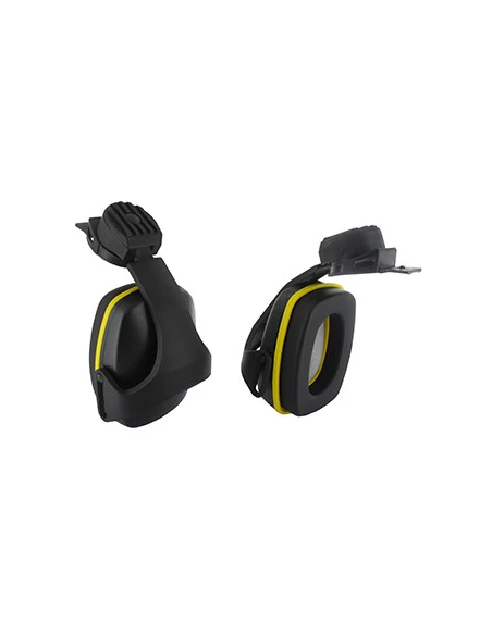 Casque anti-bruit avec étrier plastique de rechange pour nos casques 9102360 et 9102370. Niveau de protection: 26dB.