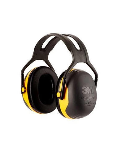 Casque anti-bruit 3M™ Peltor™ modèle X2, jaune, type serre-tête, 31dB, 260g.