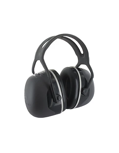 Casque anti-bruit 3M™ Peltor™ modèle X5, noir, type serre-tête, 37dB, 351g.