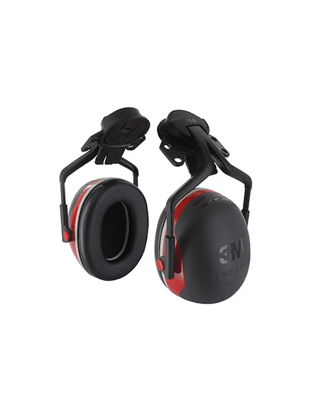 Paire de coquilles anti-bruit 3M™ Peltor™ modèle X3 avec fixation P5E, pour casques Peltor et 3M, 33dB.