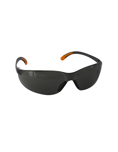 Lunettes de protection (45 m/s) verres fumés. Norme EN166 F.