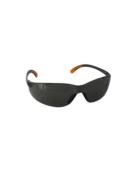 Lunettes de protection (45 m/s) verres fumés. Norme EN166 F.