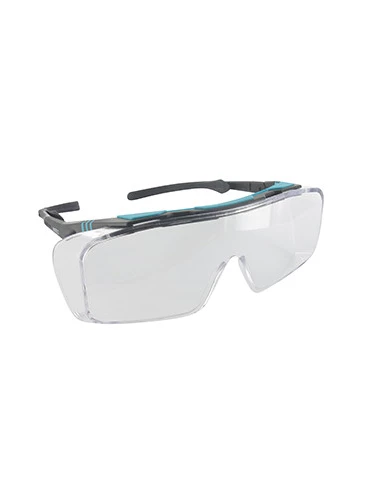 Surlunettes pour protection des yeux (45 m/s) pour les porteurs de lunettes à verres correcteurs. Oculaire monobloc polycarbonat