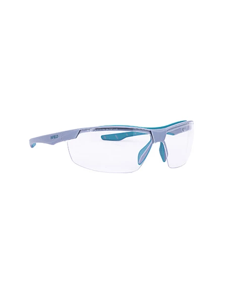 Lunettes de sécurité (45 m/s) ultra-légère et flexible. Avec verres polycarbonate incolore, anti-rayures, anti-UV (100%). Branch