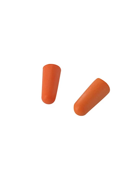 Lot de 50 paires de bouchons anti-bruit en mousse polyuréthane.