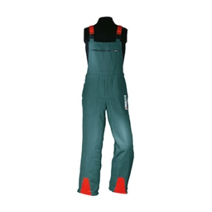 Salopette modèle NOVOTEX. Taille 64 . Protection anti-coupure classe 1. Certifié DPLF, testé KWF. Ceinture montante (Protection