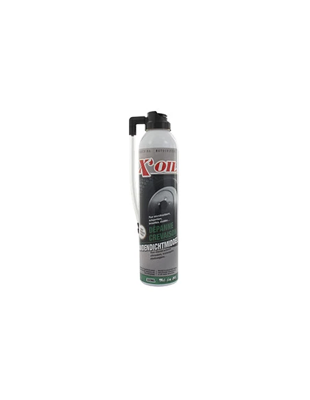 Aérosol X'OIL anti-crevaison pour microtracteur, autoportée, brouette, remorque….Bombe de 300ml