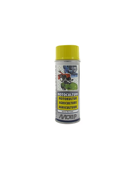 Peinture jaune BERNARD, aérosol 400 ml.