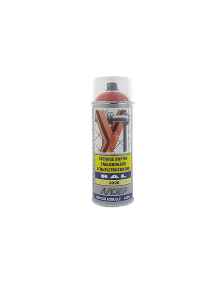 Peinture rouge HONDA/EFCO, aérosol 400 ml.