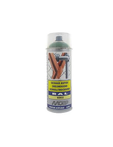 Peinture vert jardin, aérosol 400 ml.